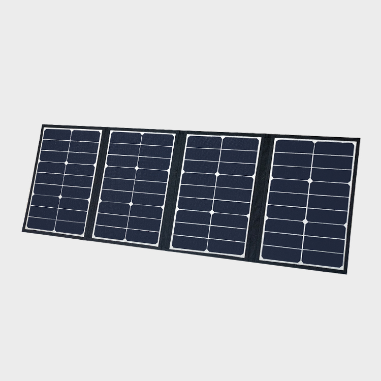 80W 4Folds ETFE Sunpower Foldable Outdoor Portable Solar Panel