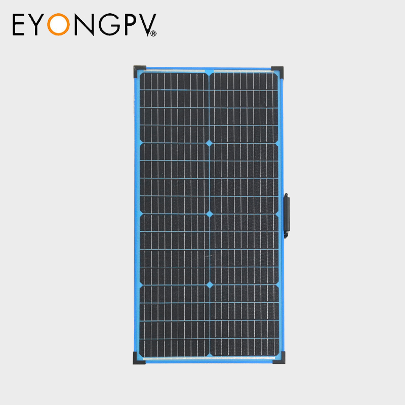 120W Monocrystalline Foldable Folding Portable ETFE Solar Panel Kit