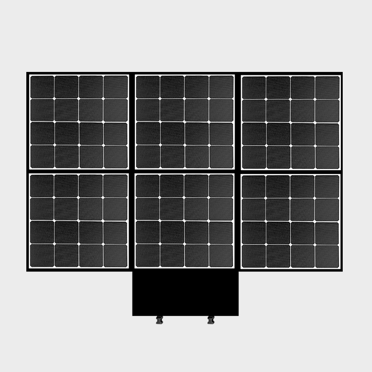 300W 6Folds ETFE Sunpower Foldable Outdoor Portable Solar Panel
